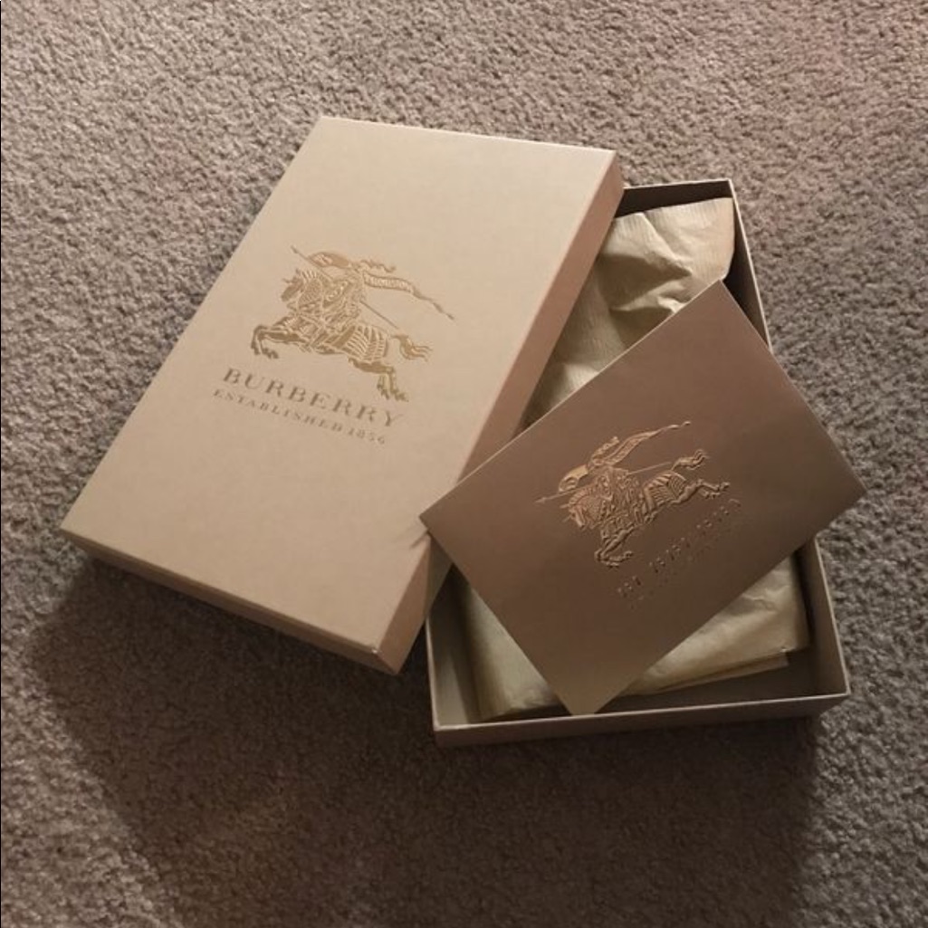 Authentic Burberry Gift Box Empty